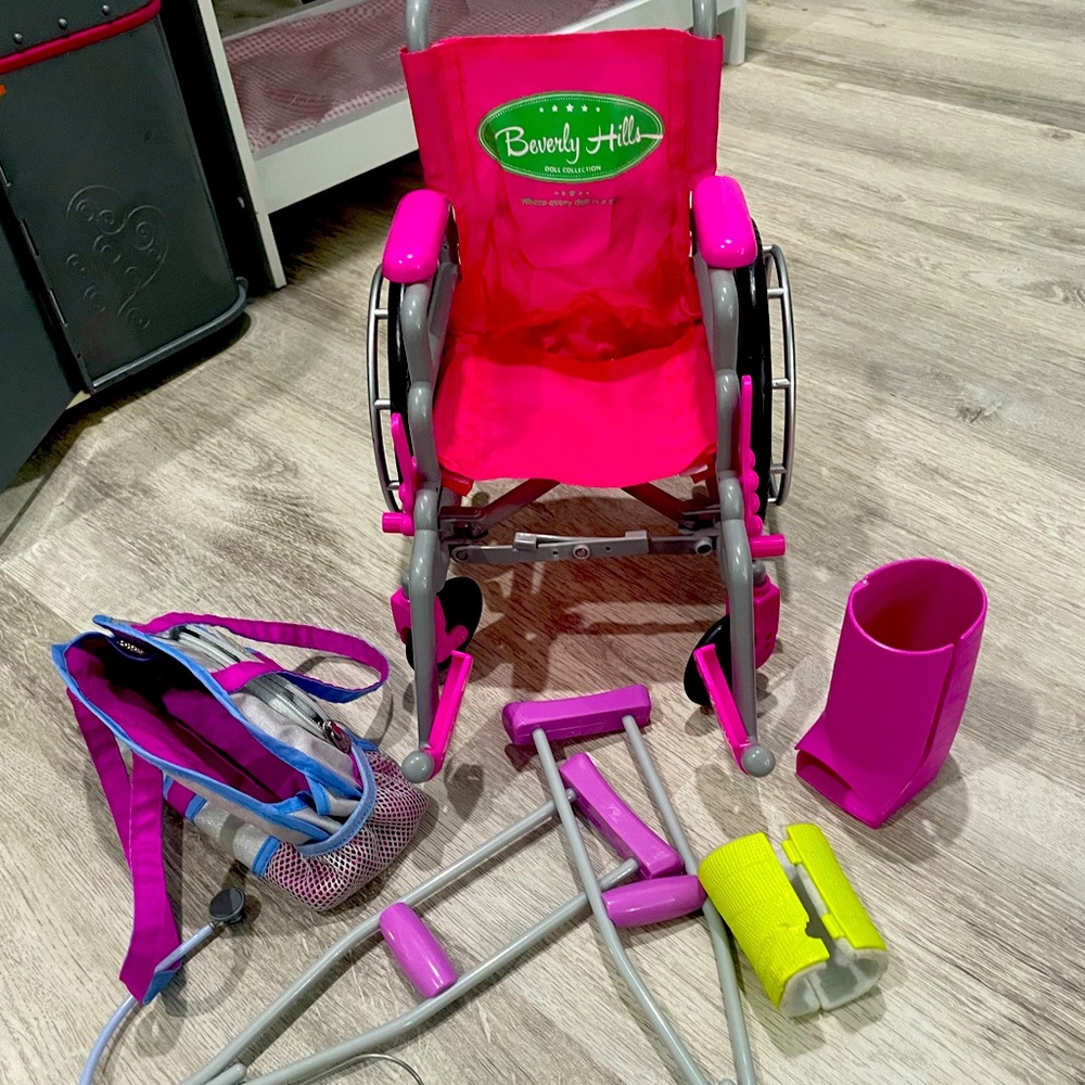 American girl doll medical accessories